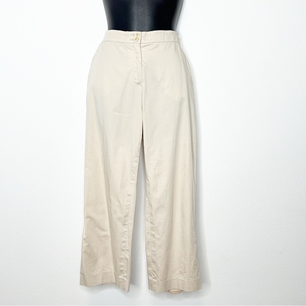Etro Beige Cropped Pants View 2